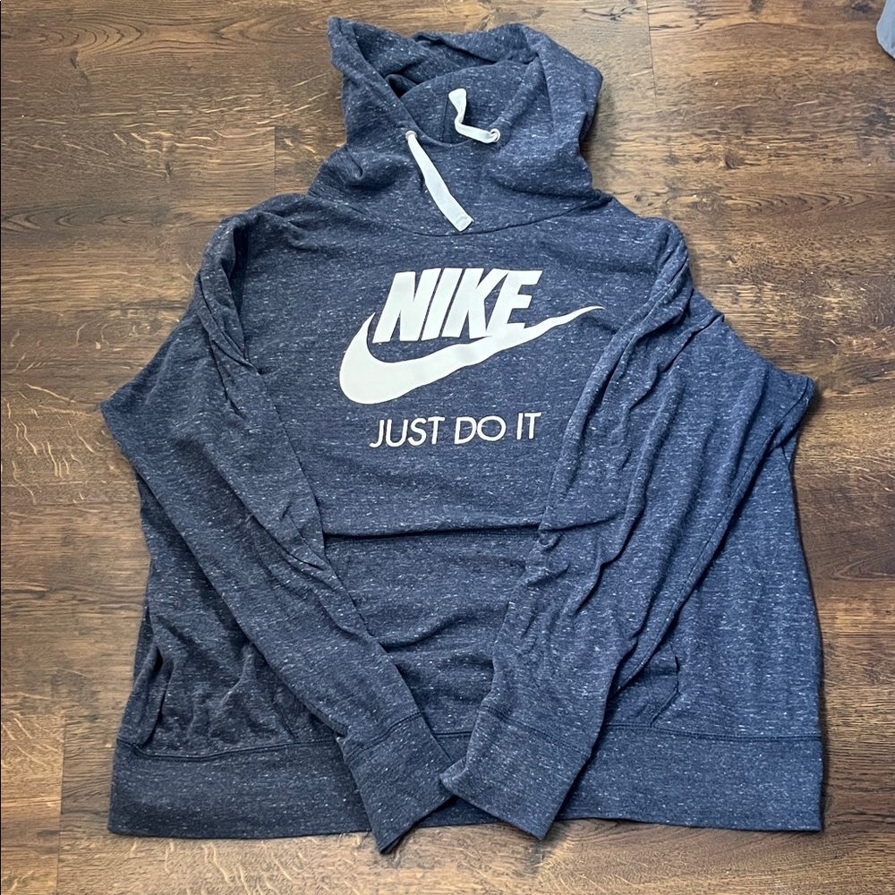 Nike Heathered Navy Pullover